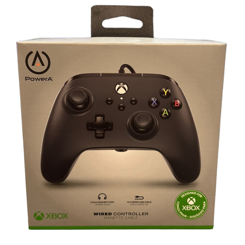 PowerA Wired Xbox One Controller New, Black Own4Less